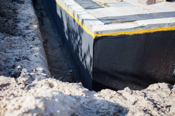 Professional Foundation Crack Repair technician working in Bangor, PA